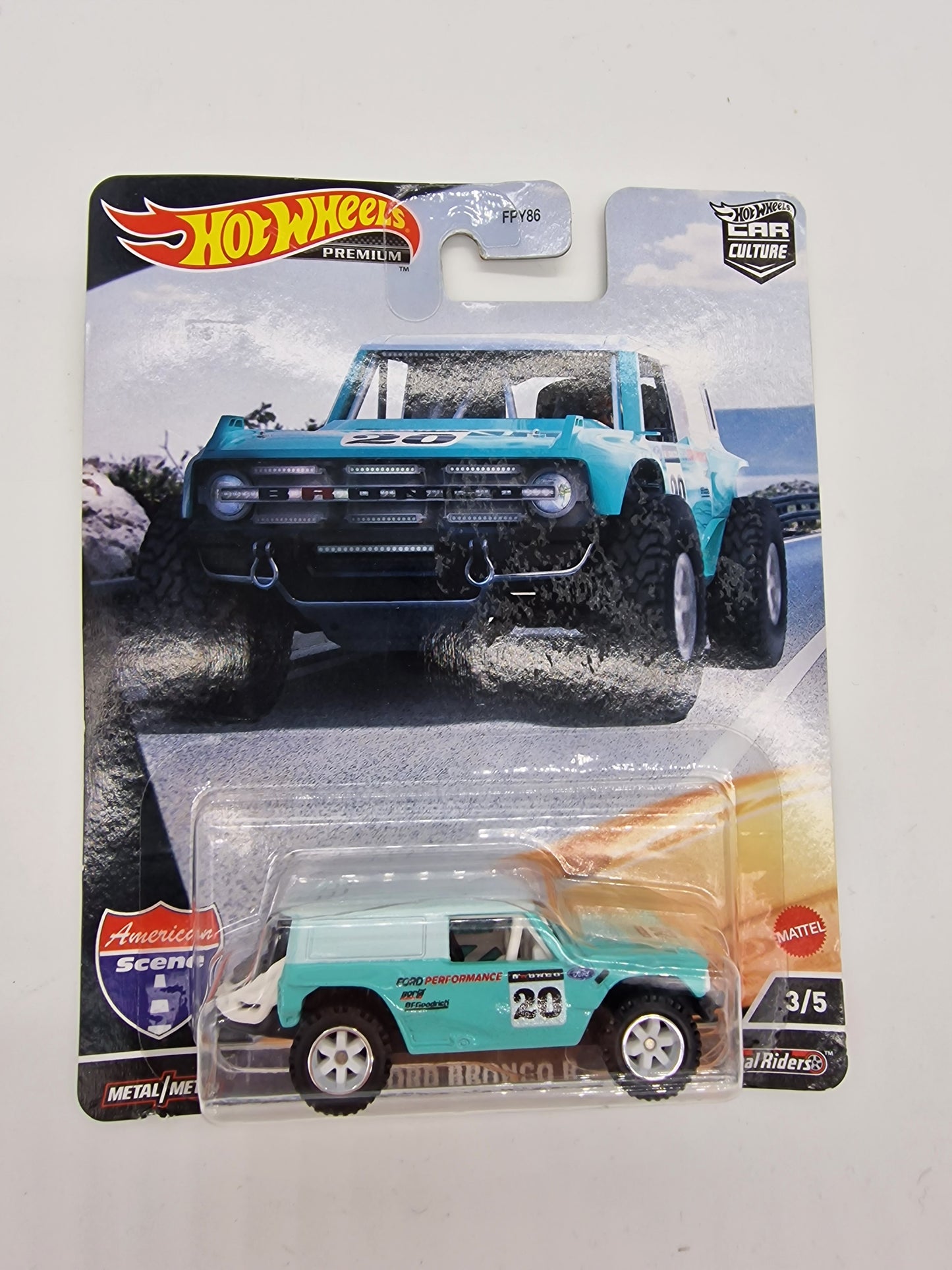 Hot Wheels Premium Car Culture Ford Bronco R Vehicle