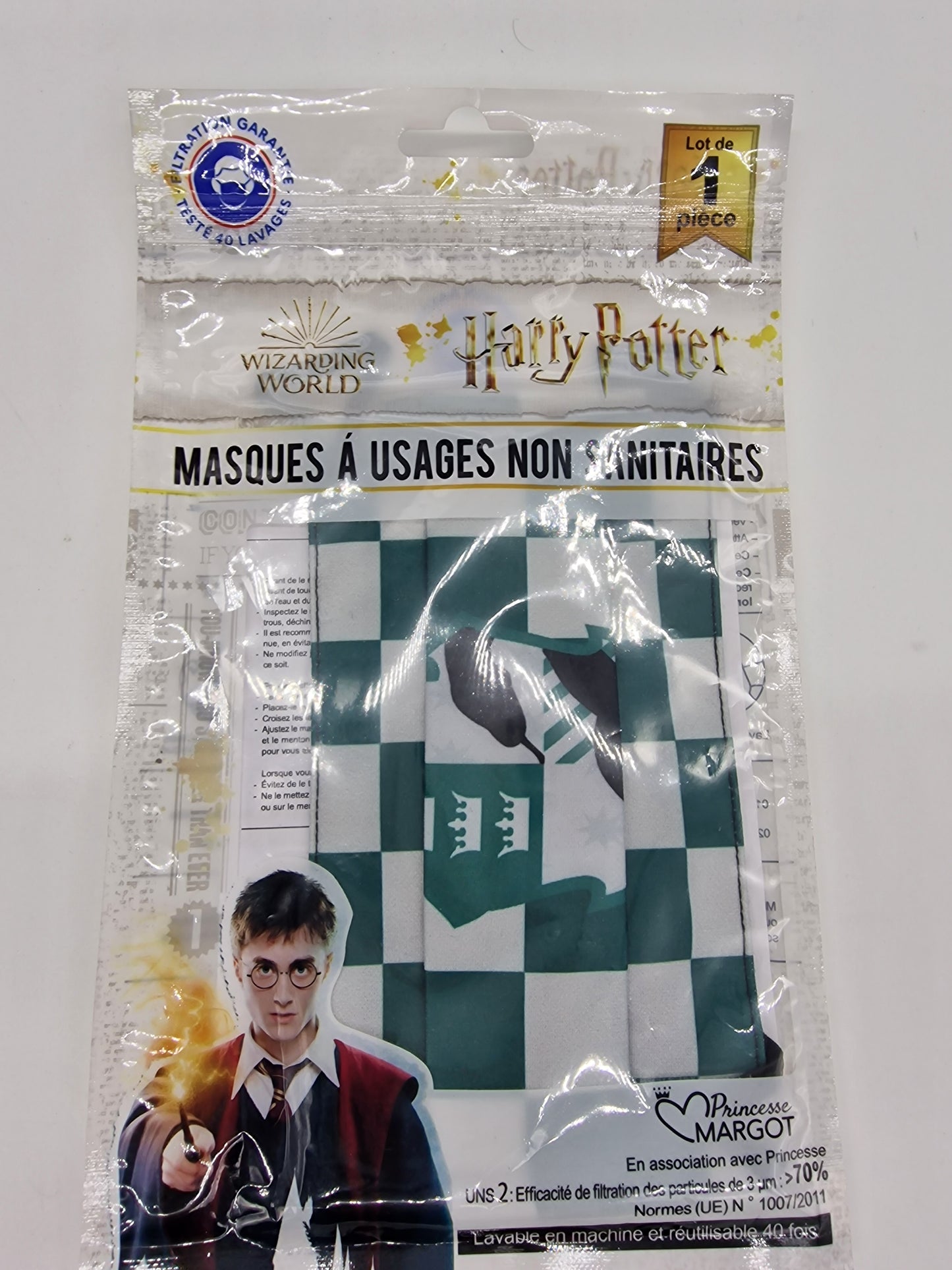 Harry Potter Sanitary Masks Hogwarts Slytherin Ravenclaw Hufflepuff You Choose