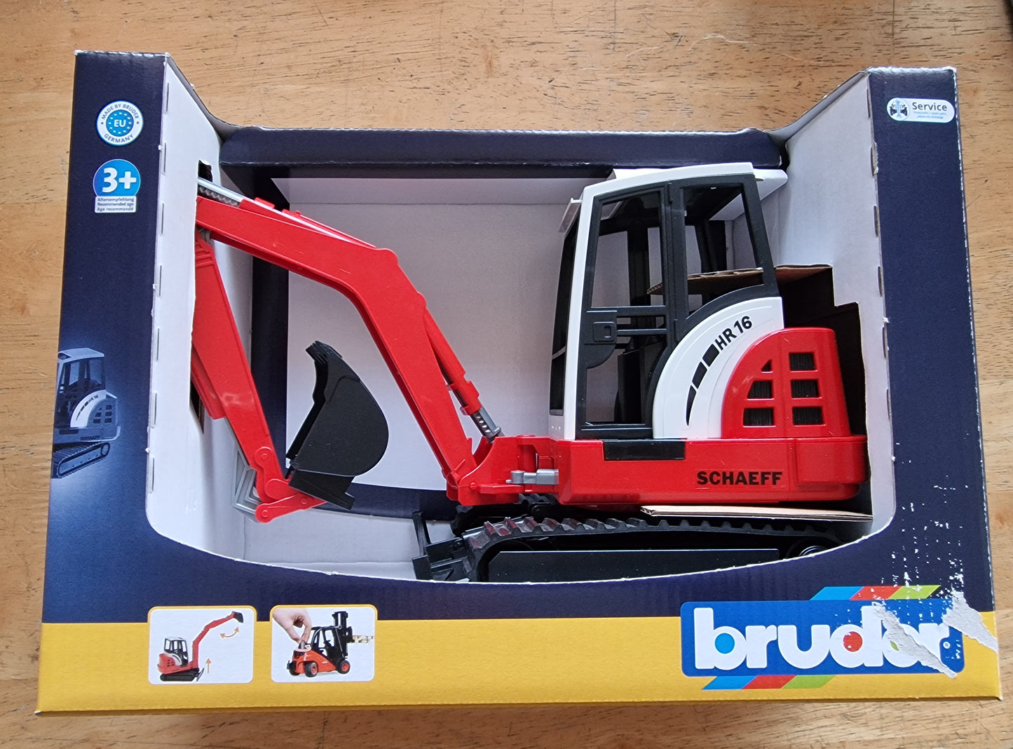 Bruder Schaeff  Mini Excavator Play Vehicle Scale 1:16