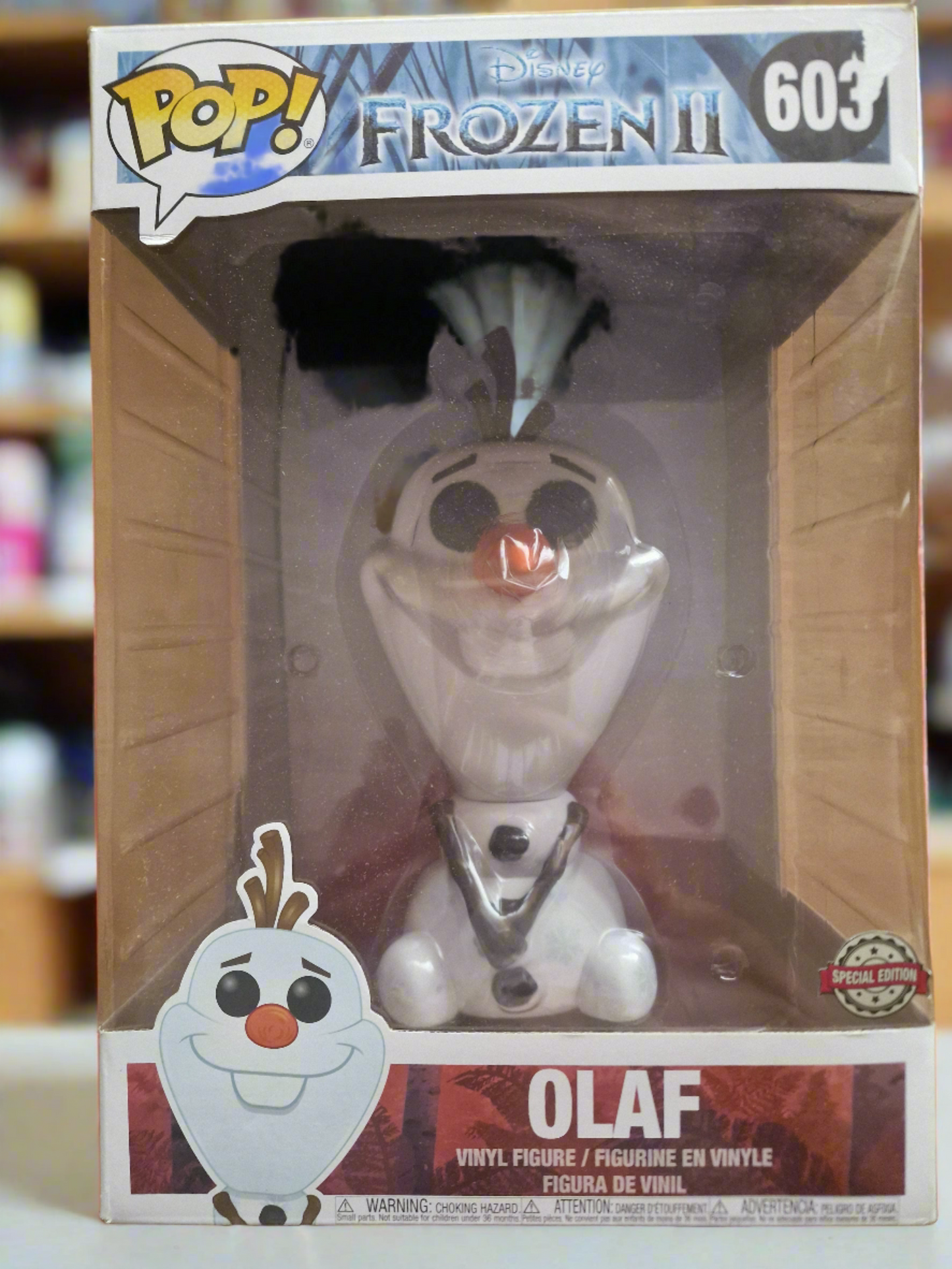 Funko POP! Vinyl 10" OLAF Disney Frozen Special Edition Exclusive 603