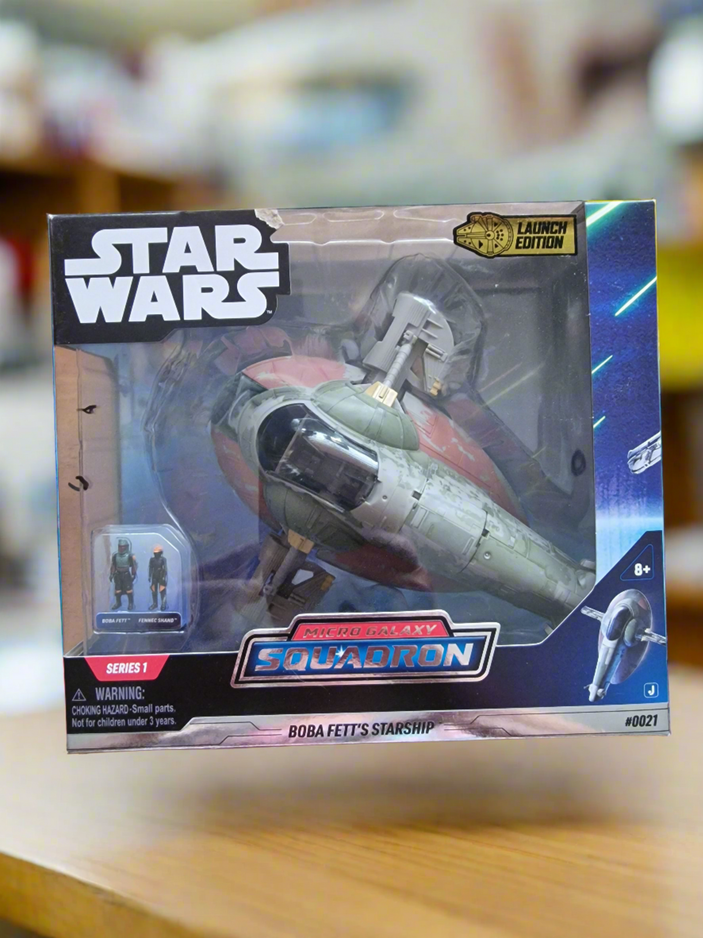 Star Wars Micro Galaxy Squadron 23cm Boba Fett's Starship