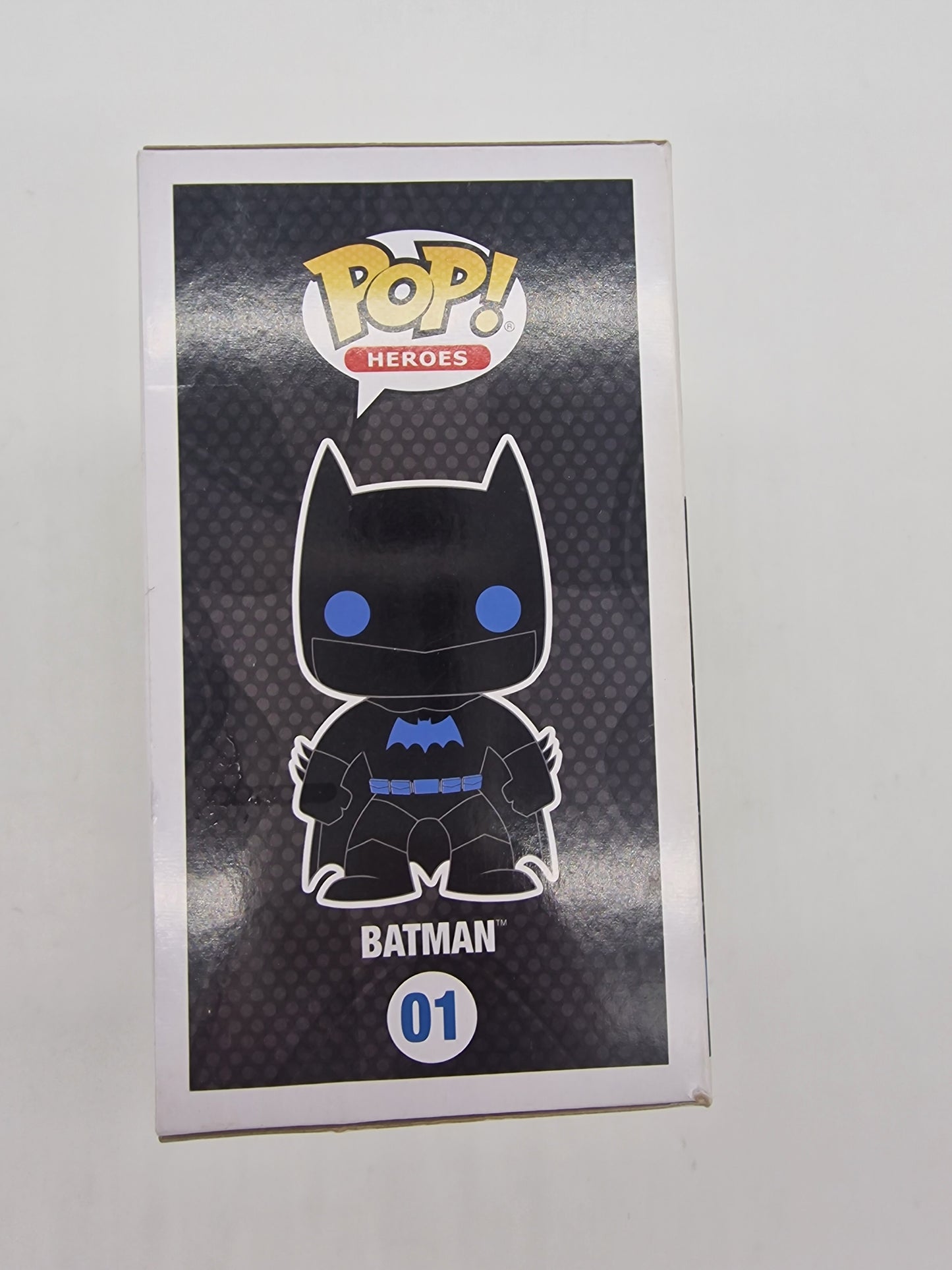 Funko Pop Super Heroes DC BATMAN #01 Exclusive Vinyl Figure Glow In The Dark Exc