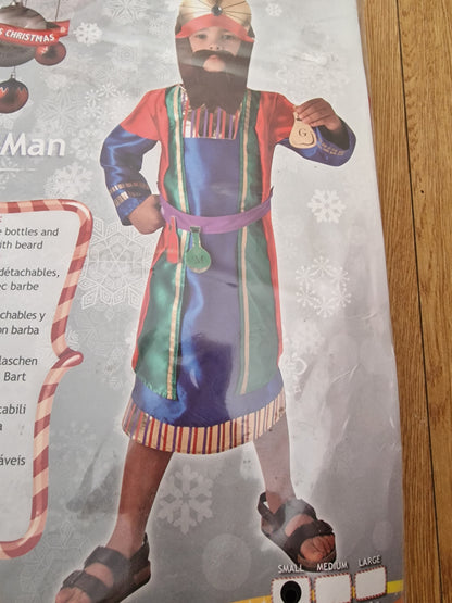 Christmas Nativity King/ Wiseman  Boy Costume 3/4 Years