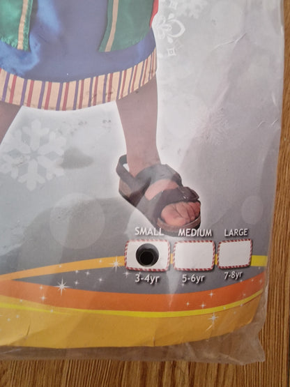 Christmas Nativity King/ Wiseman  Boy Costume 3/4 Years