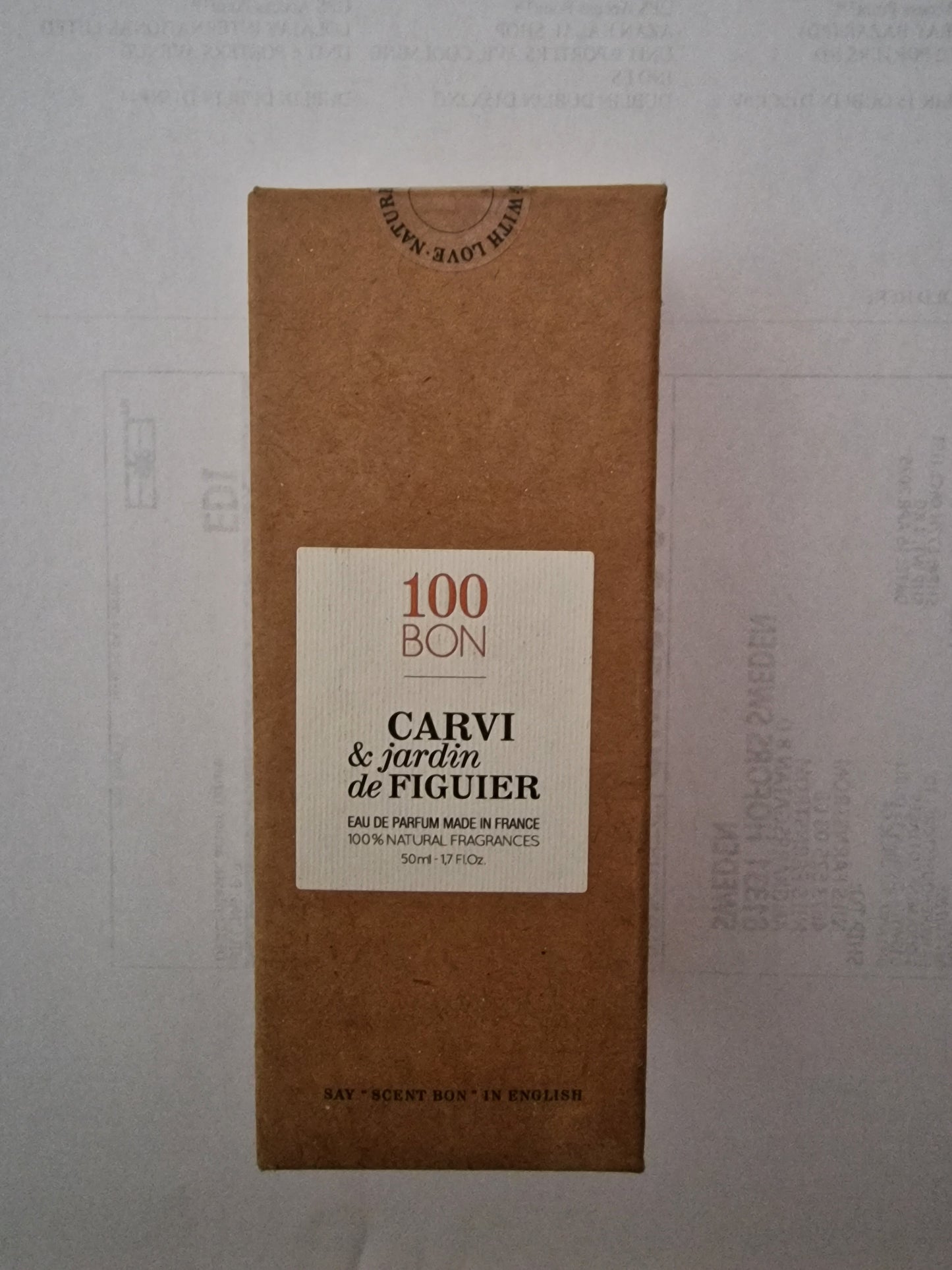 100 Bon Carvi & Jardin De Figuier Eau de Parfum 50ml