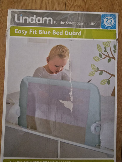 Lindam Easy Fit Baby Blue Bed Guard