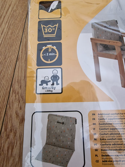 Safety 1st Cherry Comfort  Cushion Warm Gray