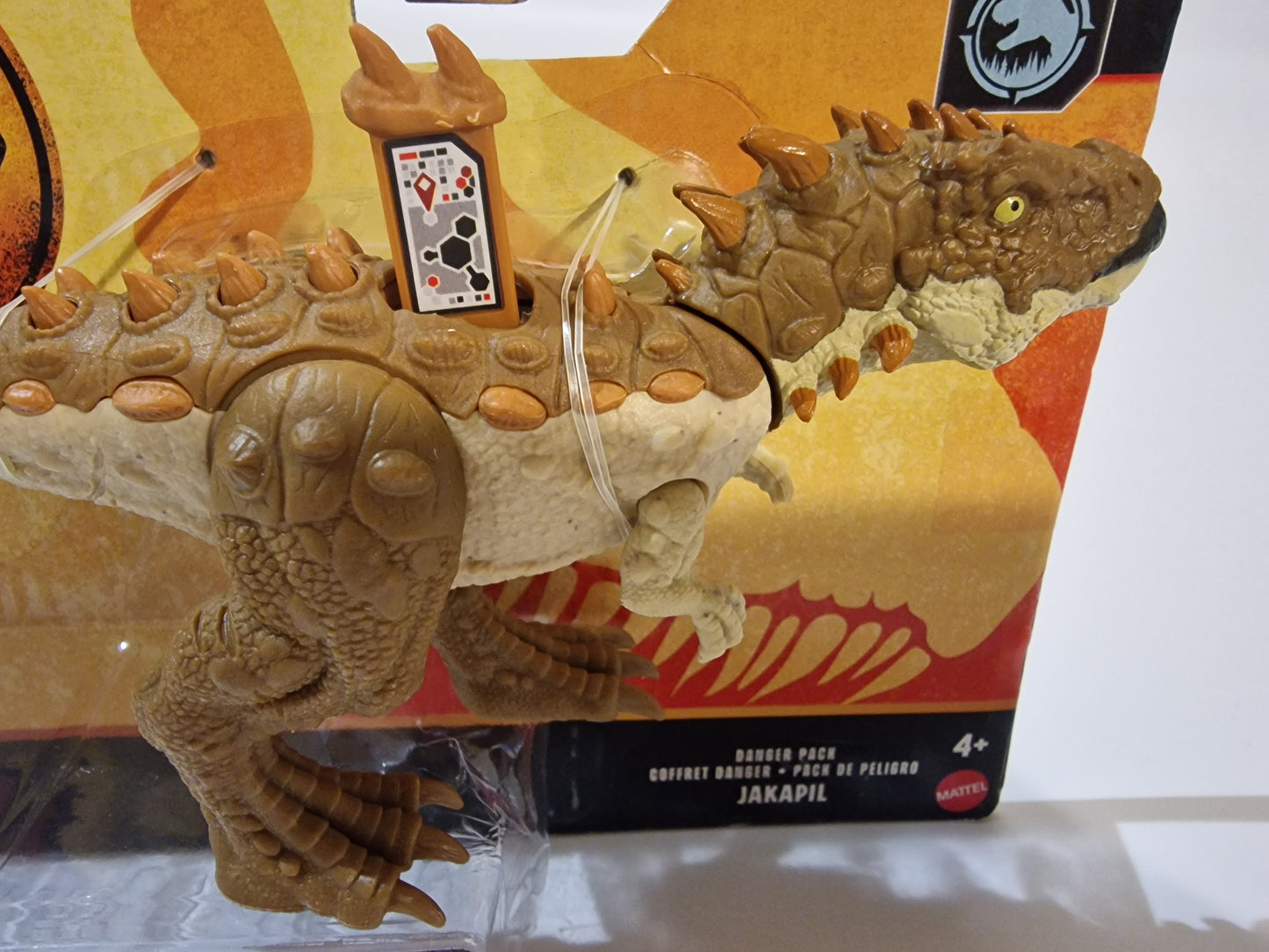 Jurassic World Chaos Theory Jakapil Dinosaur Figure Mattel Danger Pack NEW