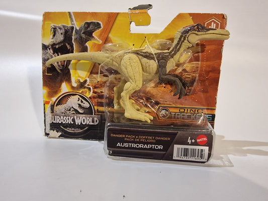Jurassic World Dino Trackers Austroraptor - New in Box Mattel Dinosaur Figure