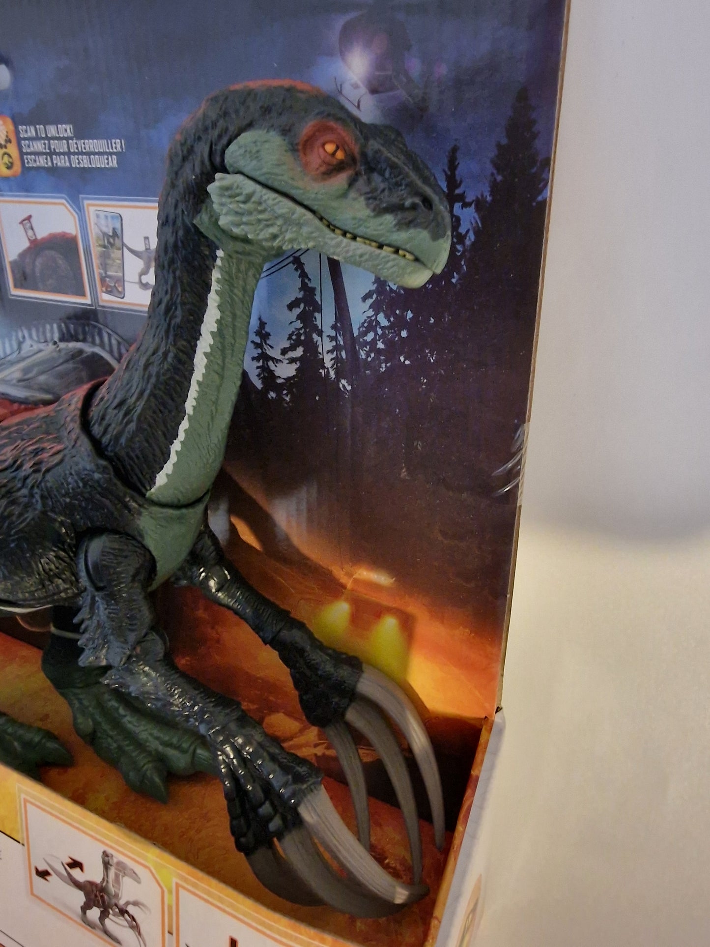 NEW Jurassic World Dominion Sound Slashin’ Therizinosaurus Action Figure - Mattel GWD65