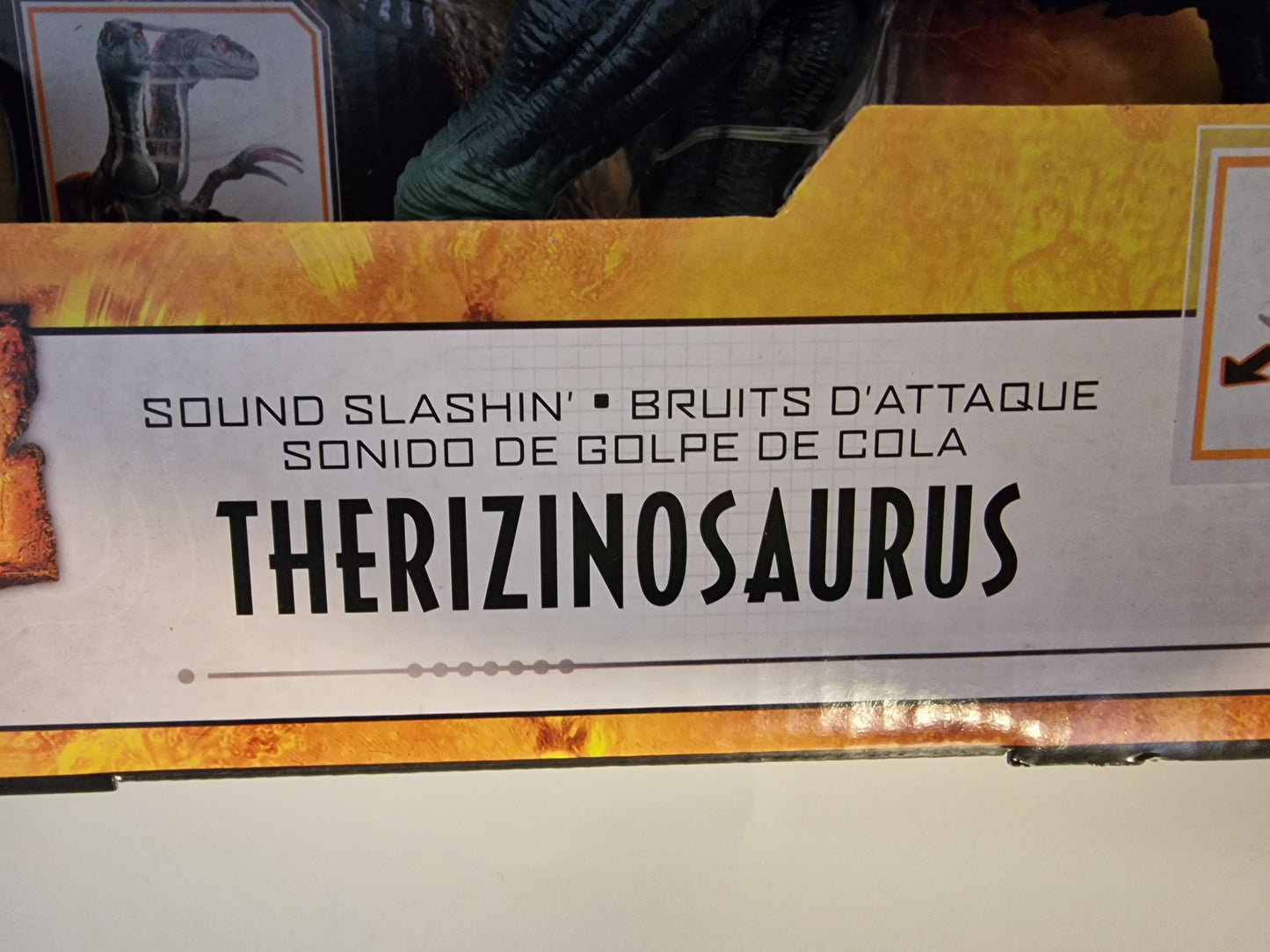 NEW Jurassic World Dominion Sound Slashin’ Therizinosaurus Action Figure - Mattel GWD65