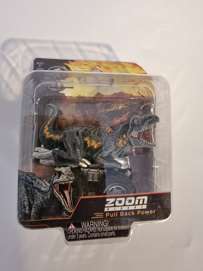 Jurassic World Indoraptor Zoom Riders Pull Back Dino Car Vehicle Toy NEW