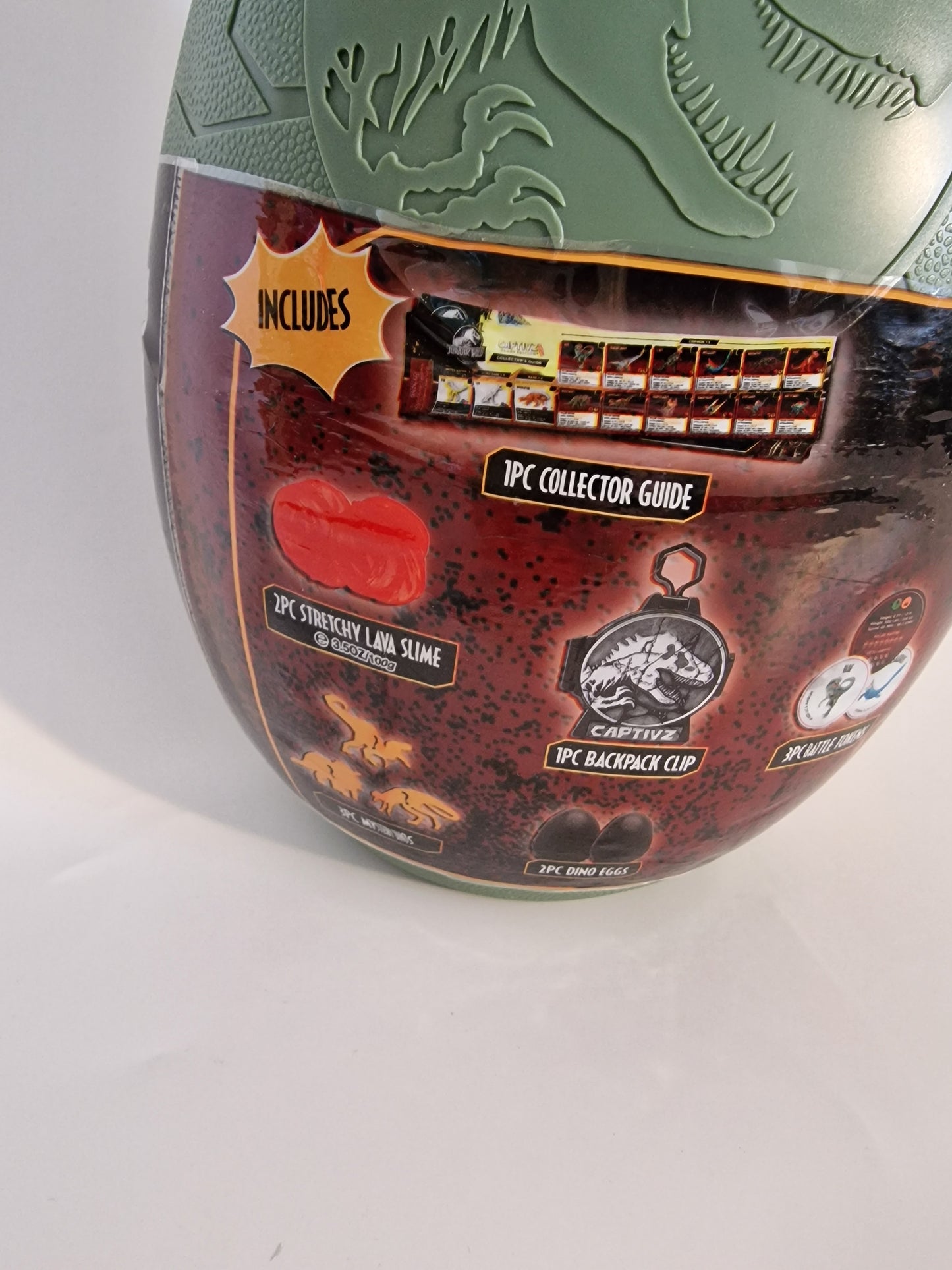 Jurassic World Captivz Clash Edition Mega Large Egg Mystery Dino Toy NEW