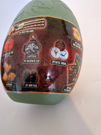 Jurassic World Captivz Clash Edition Mega Large Egg Mystery Dino Toy NEW