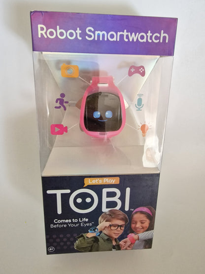 Tobi Robot Smart Watch Pink Kids Interactive Touchscreen Camera Game NEW