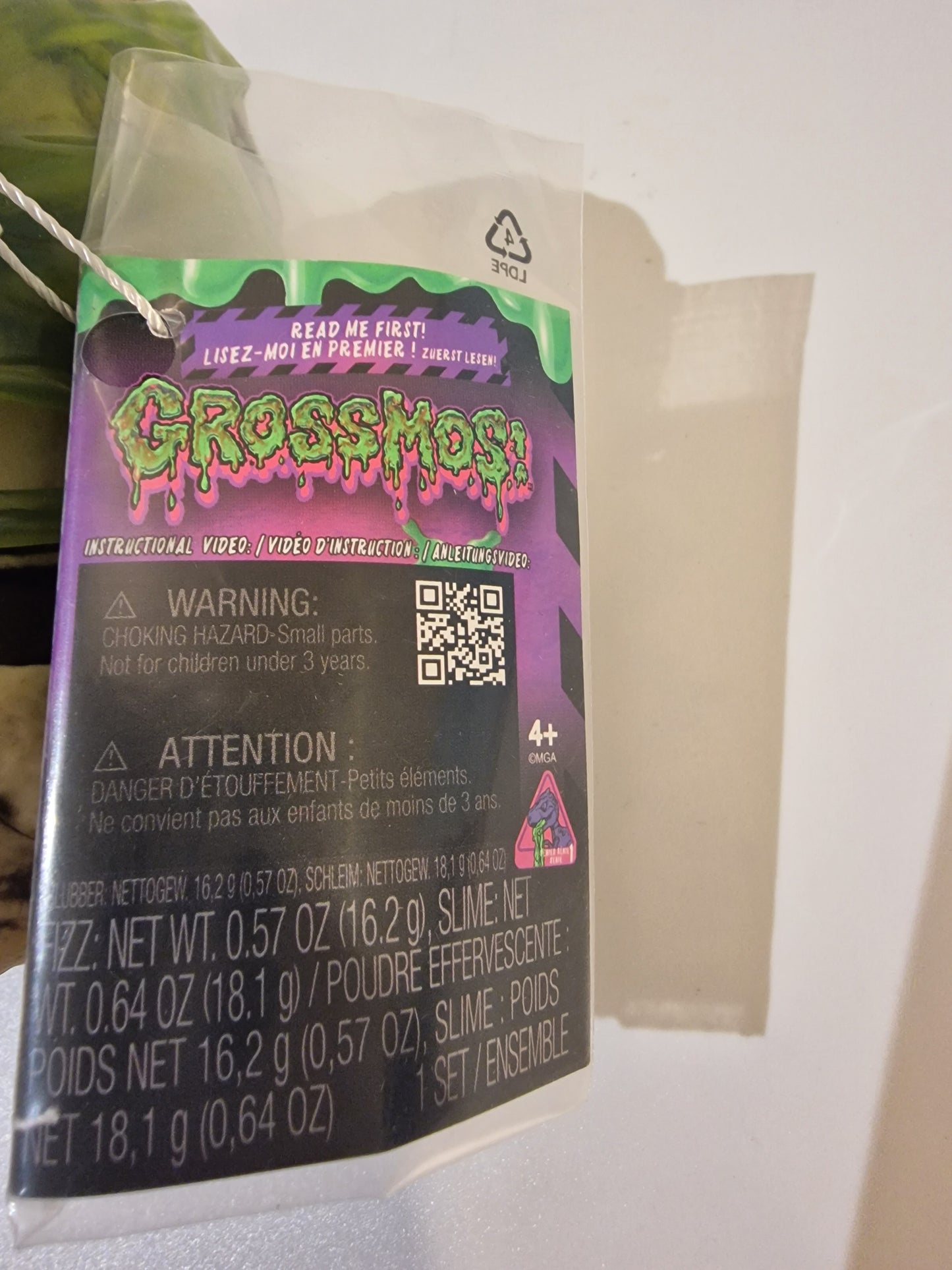 GrossMos! Surprise Dino Series 1 - Mystery Dinosaur Skull with Slime & Foam (New)