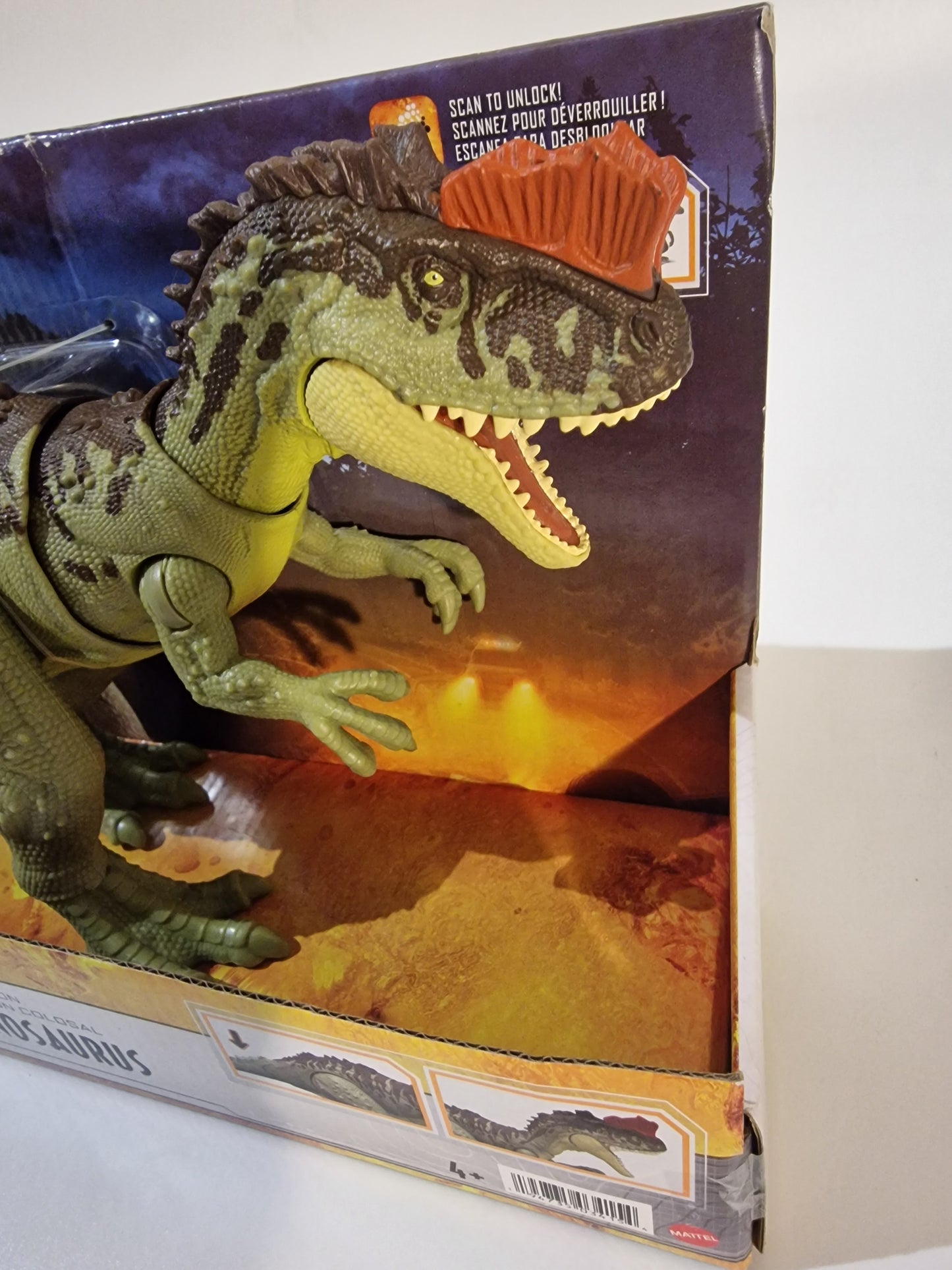 Mattel Jurassic World Dominion: Massive Action Yangchuanosaurus Action Figure