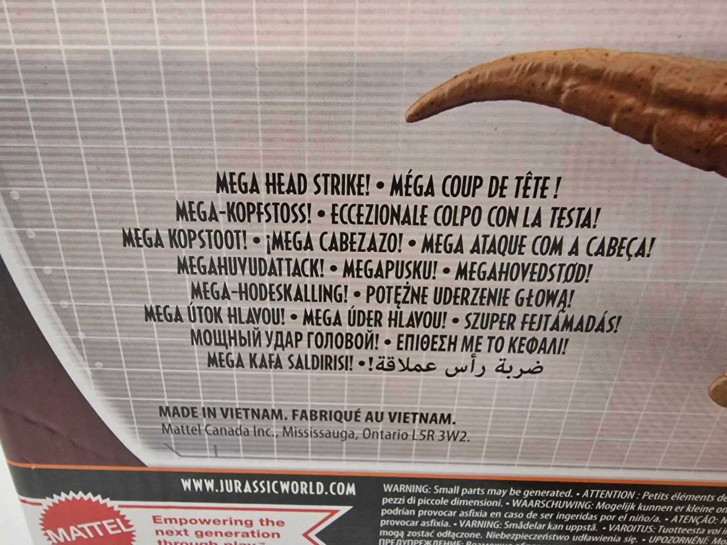 Mattel Jurassic World: Dino Escape Mega Destroyers - Pentaceratops Action Figure