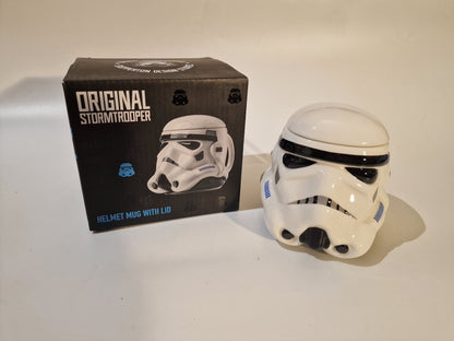 Original Stormtrooper Helmet Mug with Lid | Shepperton Design Studios | Boxed Star Wars Gift