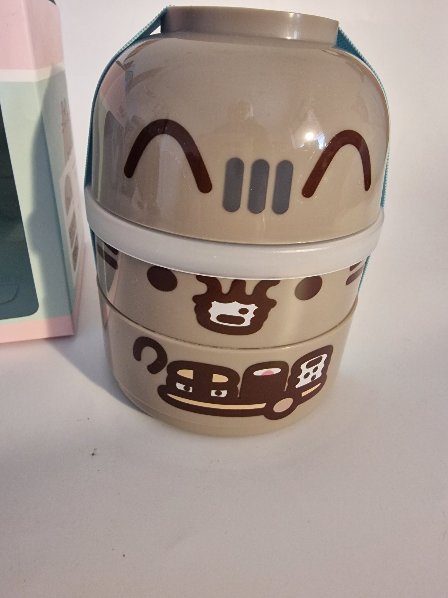 Pusheen the Cat Stacked Round Bento Lunch Box