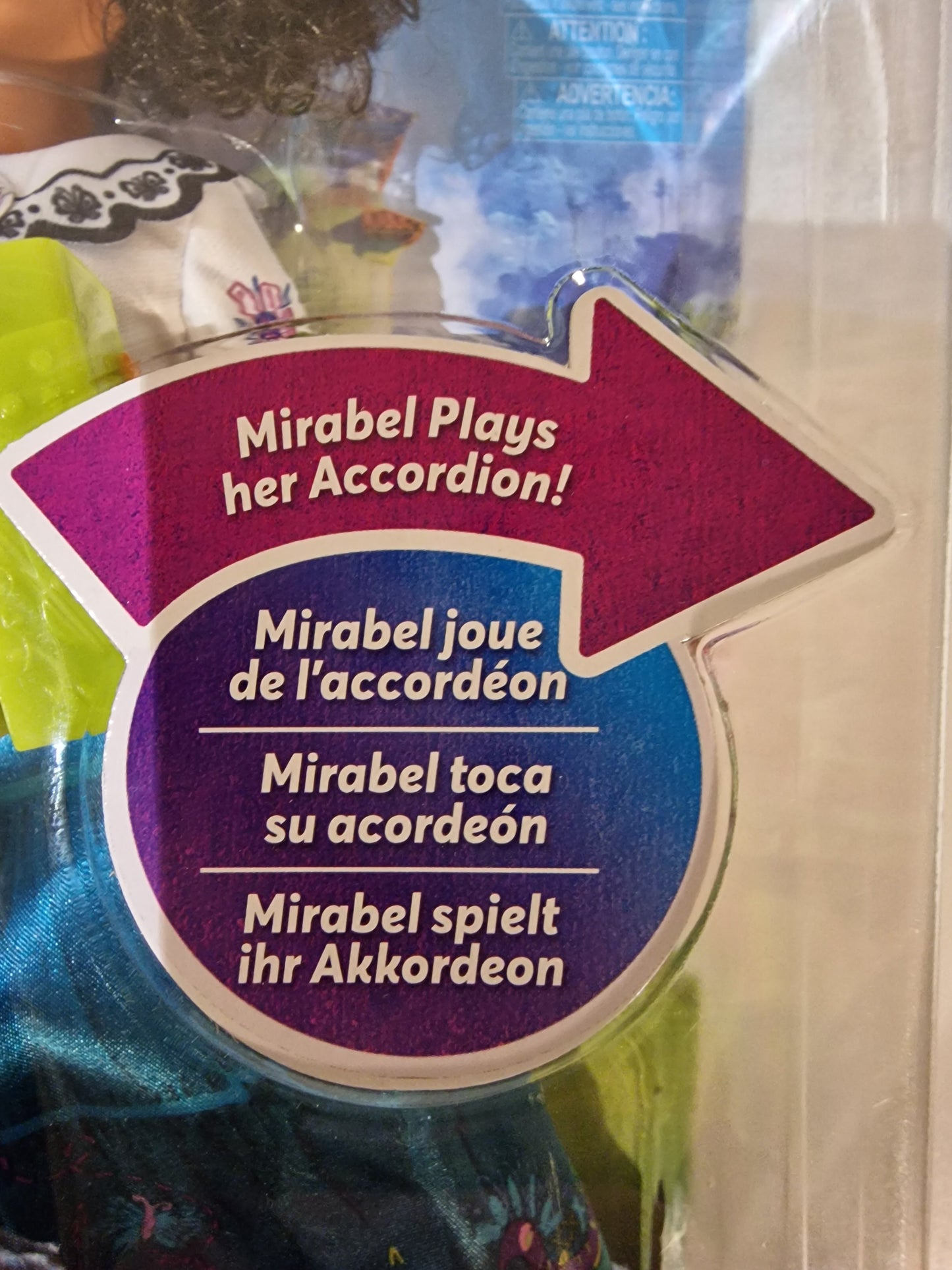 Disney Encanto Sing & Play Mirabel Doll - Jakks Pacific Singing Mirabel Demo Batteries Flat