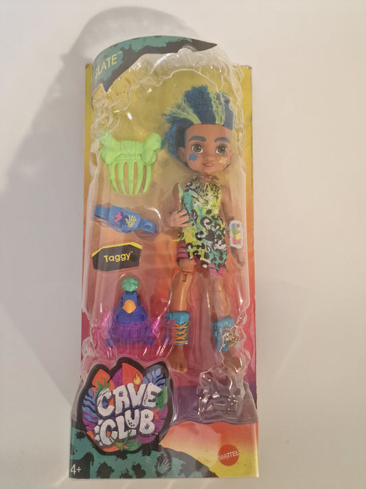 Cave Club Slate Doll With Pet Taggy And Accessories