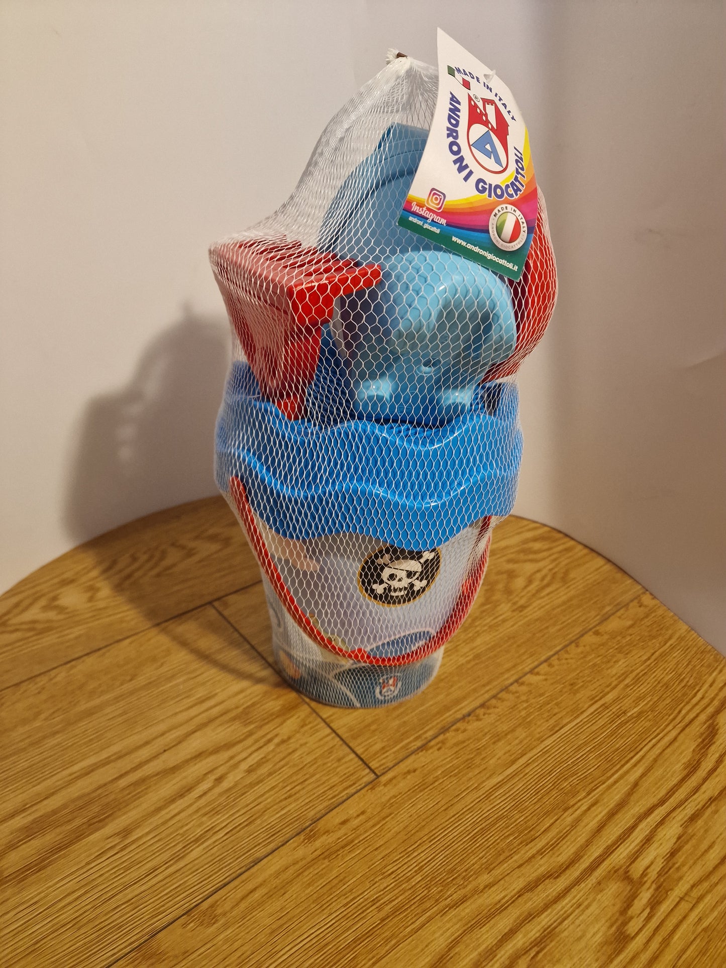 Androni Giocattoli Pirate Beach Bucket Set with Watering Can - 7 Pieces