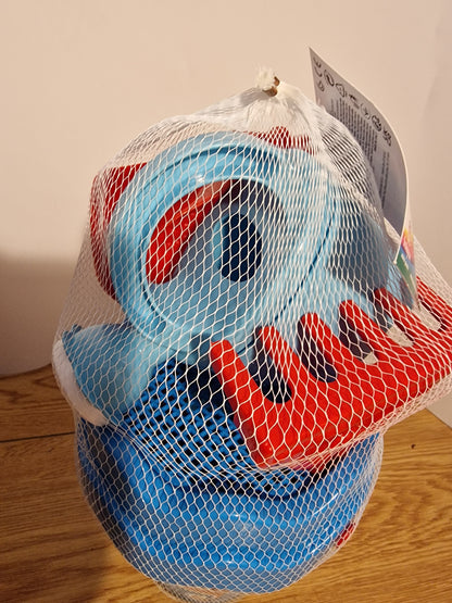 Androni Giocattoli Pirate Beach Bucket Set with Watering Can - 7 Pieces