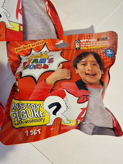 Ryan’s World Series 10 Mystery Action Figures - Bundle of 3 Blind Bags