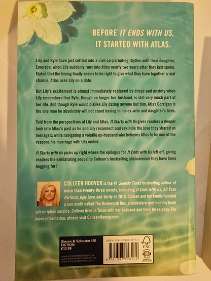 Colleen Hoover 2-Book Set: It Ends with Us & It Starts with Us - Romance Bestsellers