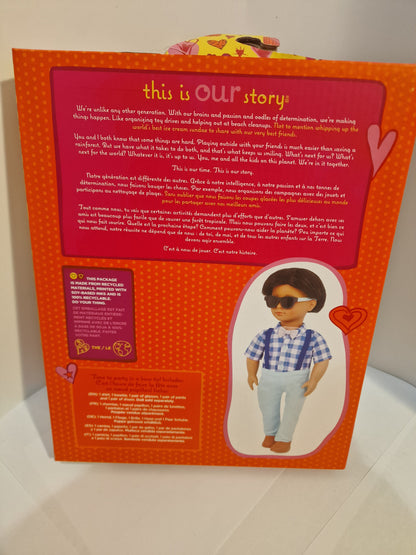 Our Generation Plaid & Preppy Boy Doll Outfit – 18 inch Doll Clothes