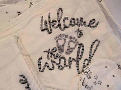 Lilsoft "New Journey" 12-Piece Organic Cotton Newborn Gift Set - White