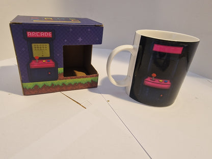 Game Over Heat Changing Coffee Mug - Retro Arcade Gamer Gift