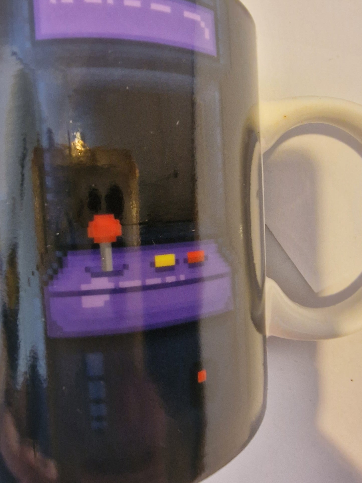 Game Over Heat Changing Coffee Mug - Retro Arcade Gamer Gift