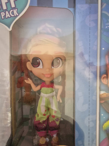 Hairdorables Hair-DUDE-ables Series 2 BFF 2-Pack – Exclusive Kat Doll & Mystery Boy