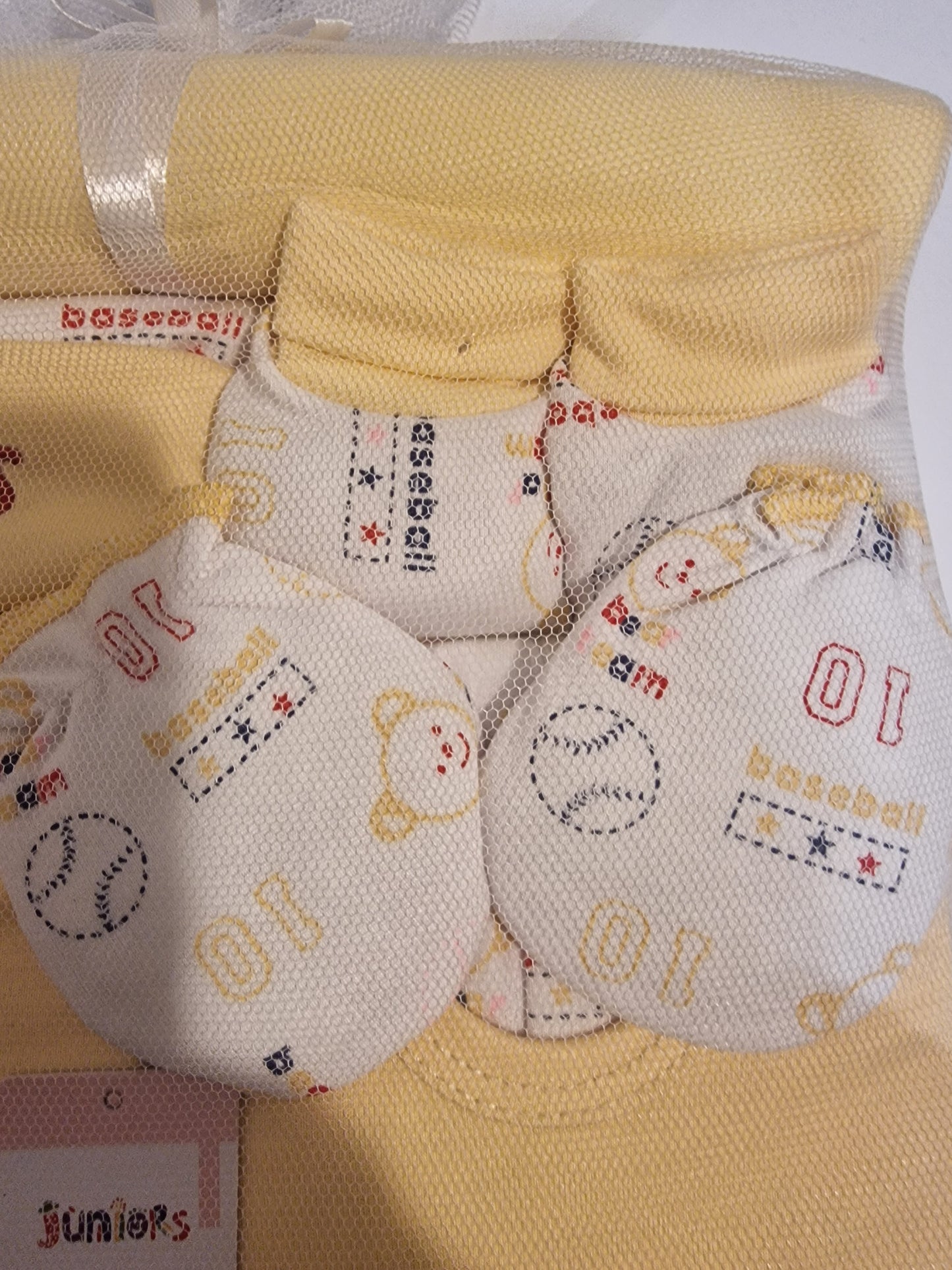 Juniors 8-Piece All-Star Sports Baby Gift Set - Newborn Essentials with Blanket