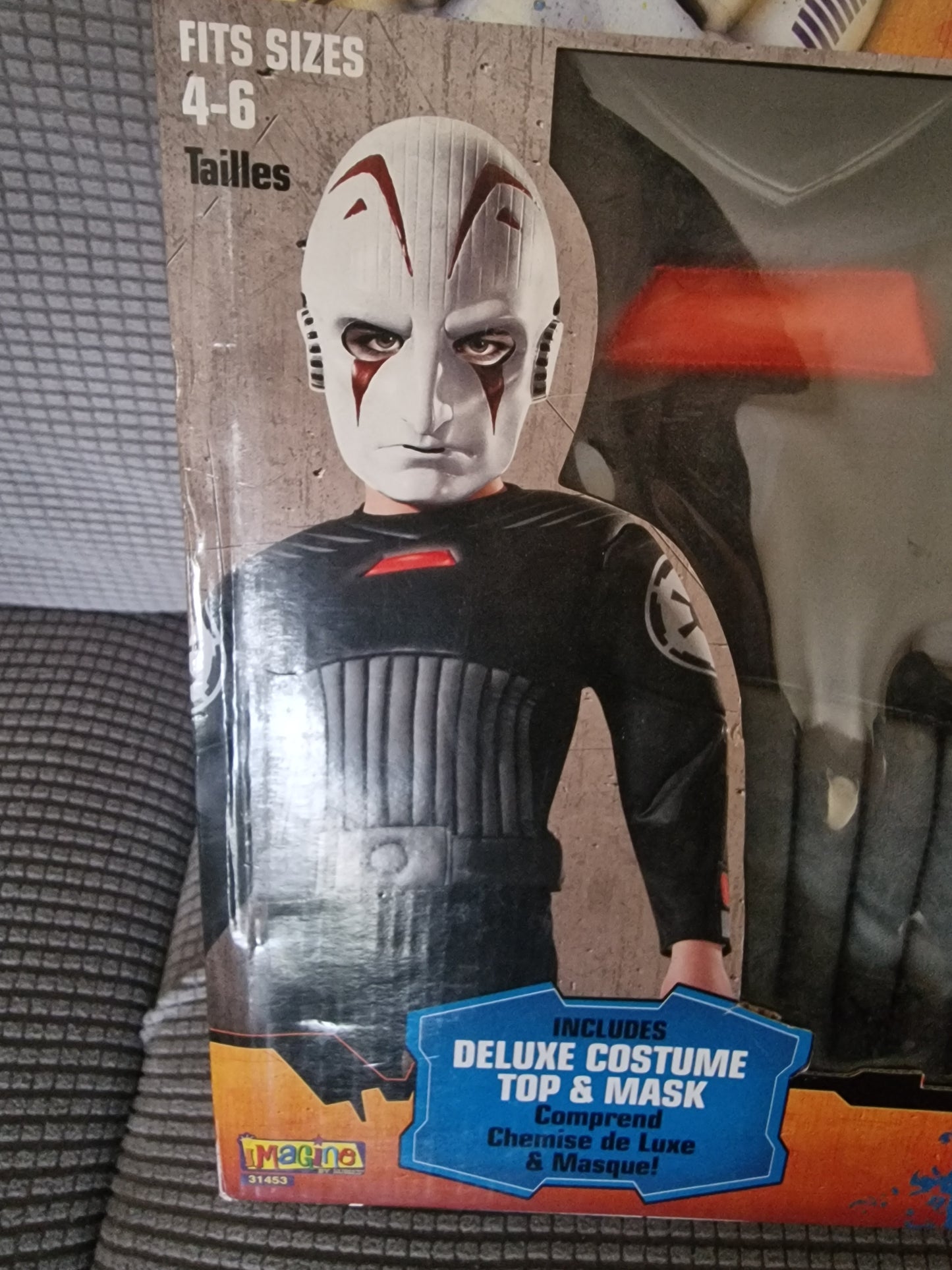 Star Wars The Inquisitor Deluxe Kostýmový set 4-6 let