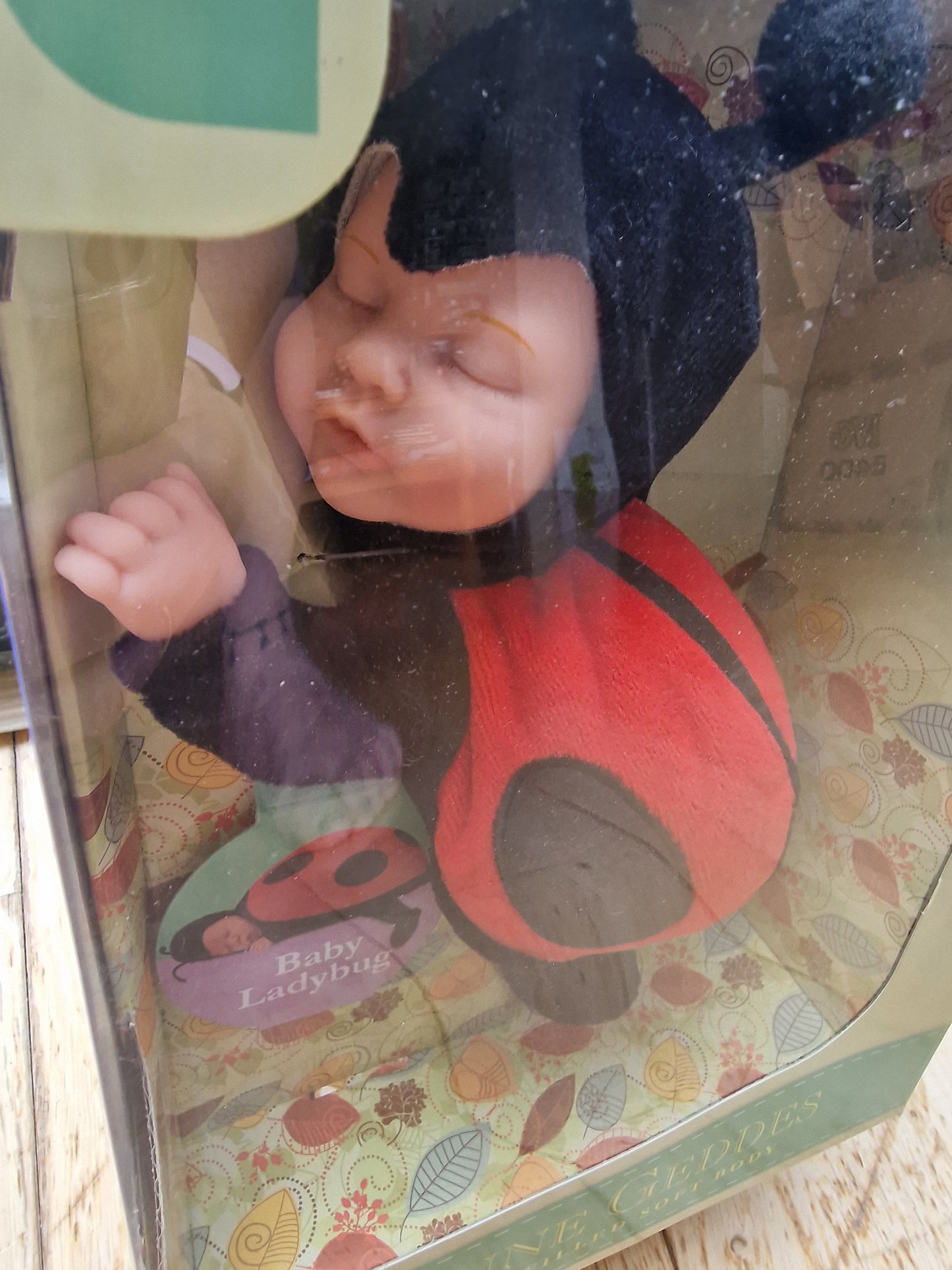 Anne Geddes "Baby Ladybug" Collector Plush Doll - Brand New in Box (9")