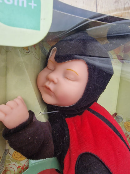 Anne Geddes "Baby Ladybug" Collector Plush Doll - Brand New in Box (9")