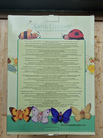 Anne Geddes "Baby Ladybug" Collector Plush Doll - Brand New in Box (9")