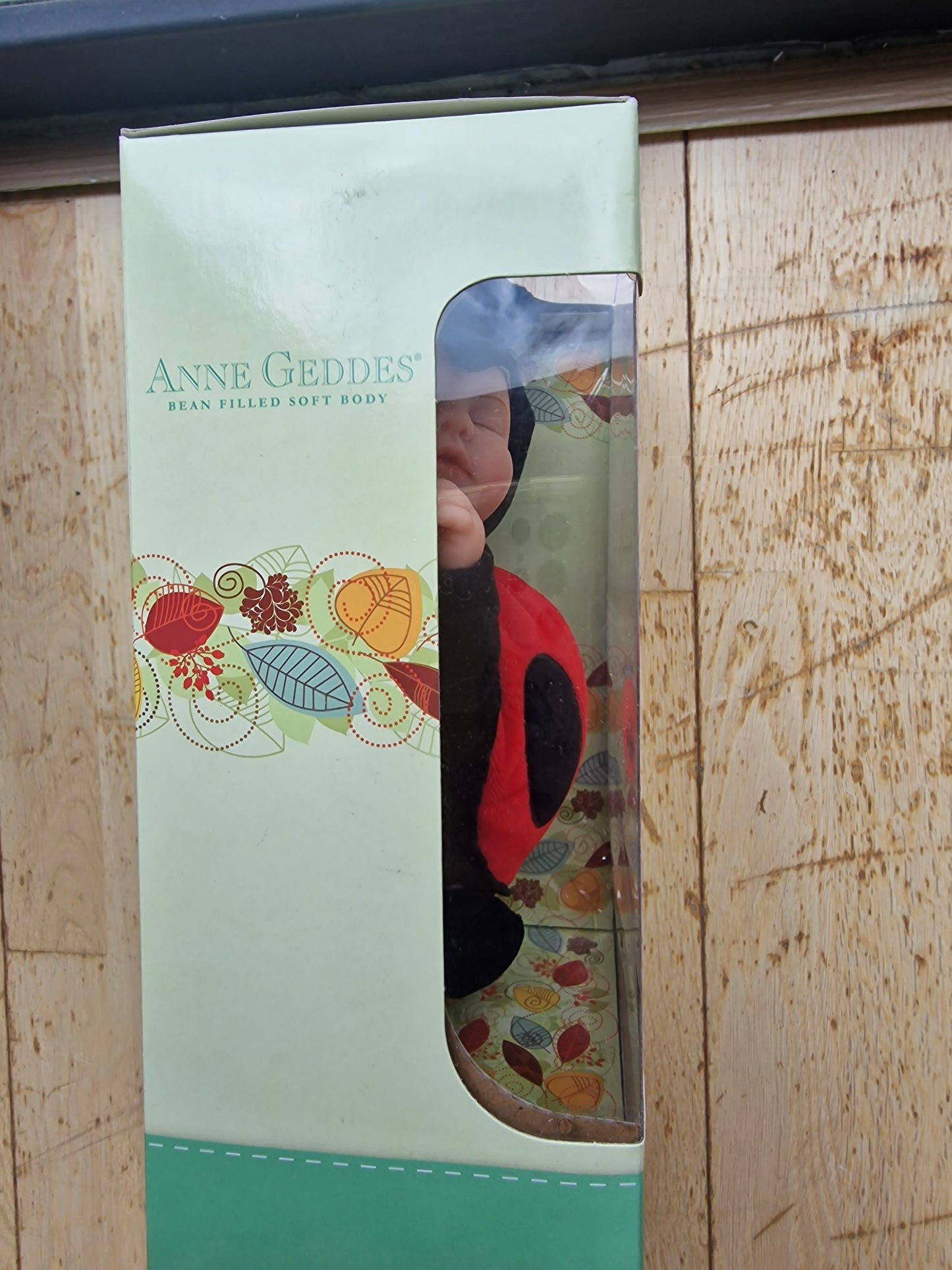 Anne Geddes "Baby Ladybug" Collector Plush Doll - Brand New in Box (9")