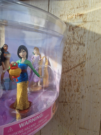 Official Disney Store Princess Figurine Playset - Complete 5-Piece Figure Collection