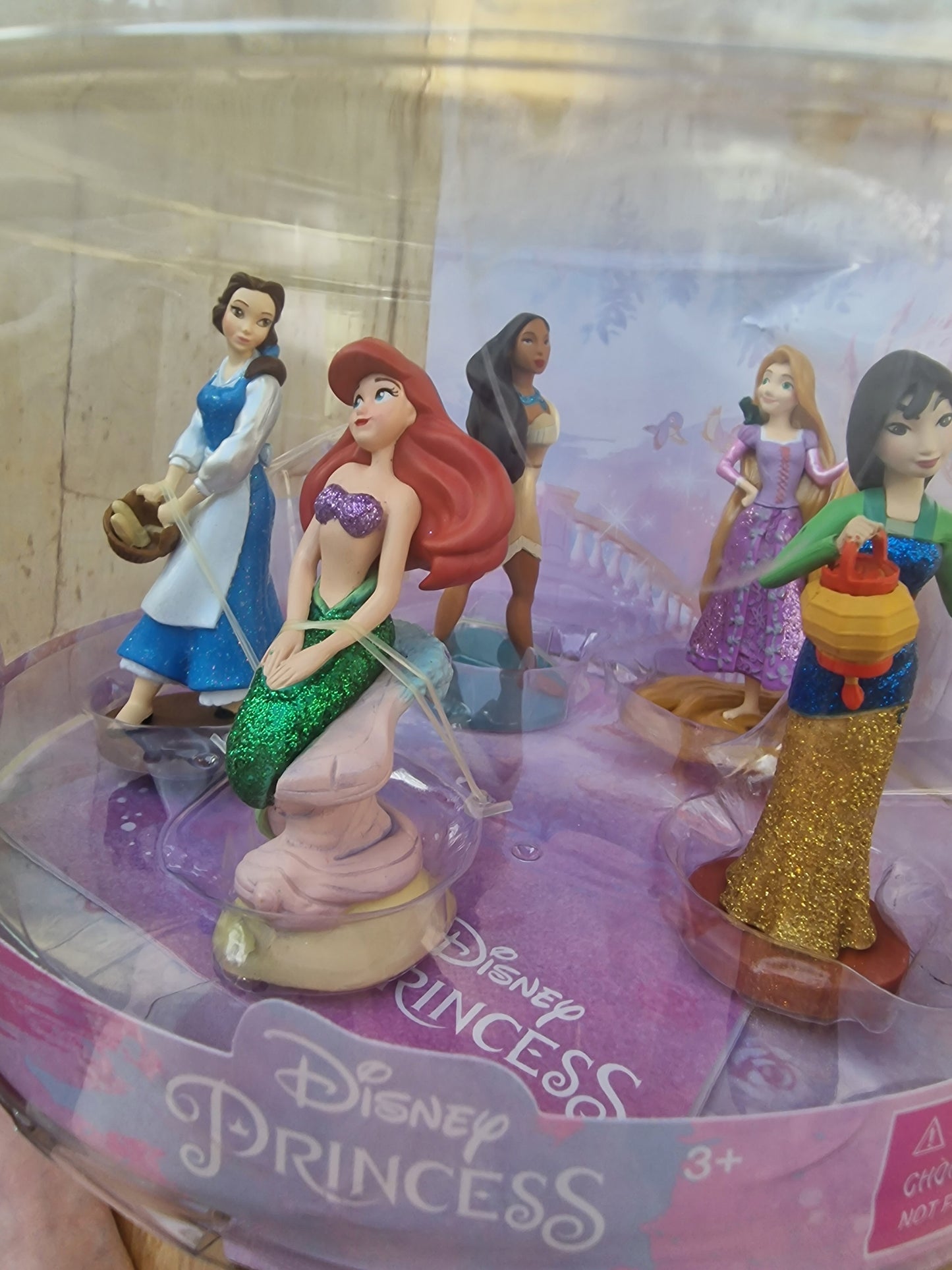 Official Disney Store Princess Figurine Playset - Complete 5-Piece Figure Collection