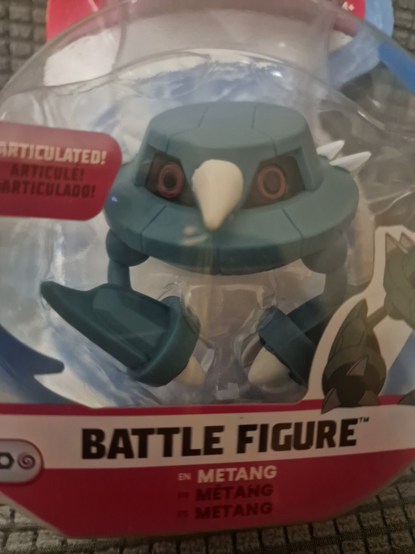 Pokémon Metang 3" Battle Figure – 2018 WCT Series 1 (New & Sealed)