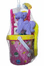 Stay Magical Unicorn Beach Toy Set - 6 Piece Sand Play Bucket Kit