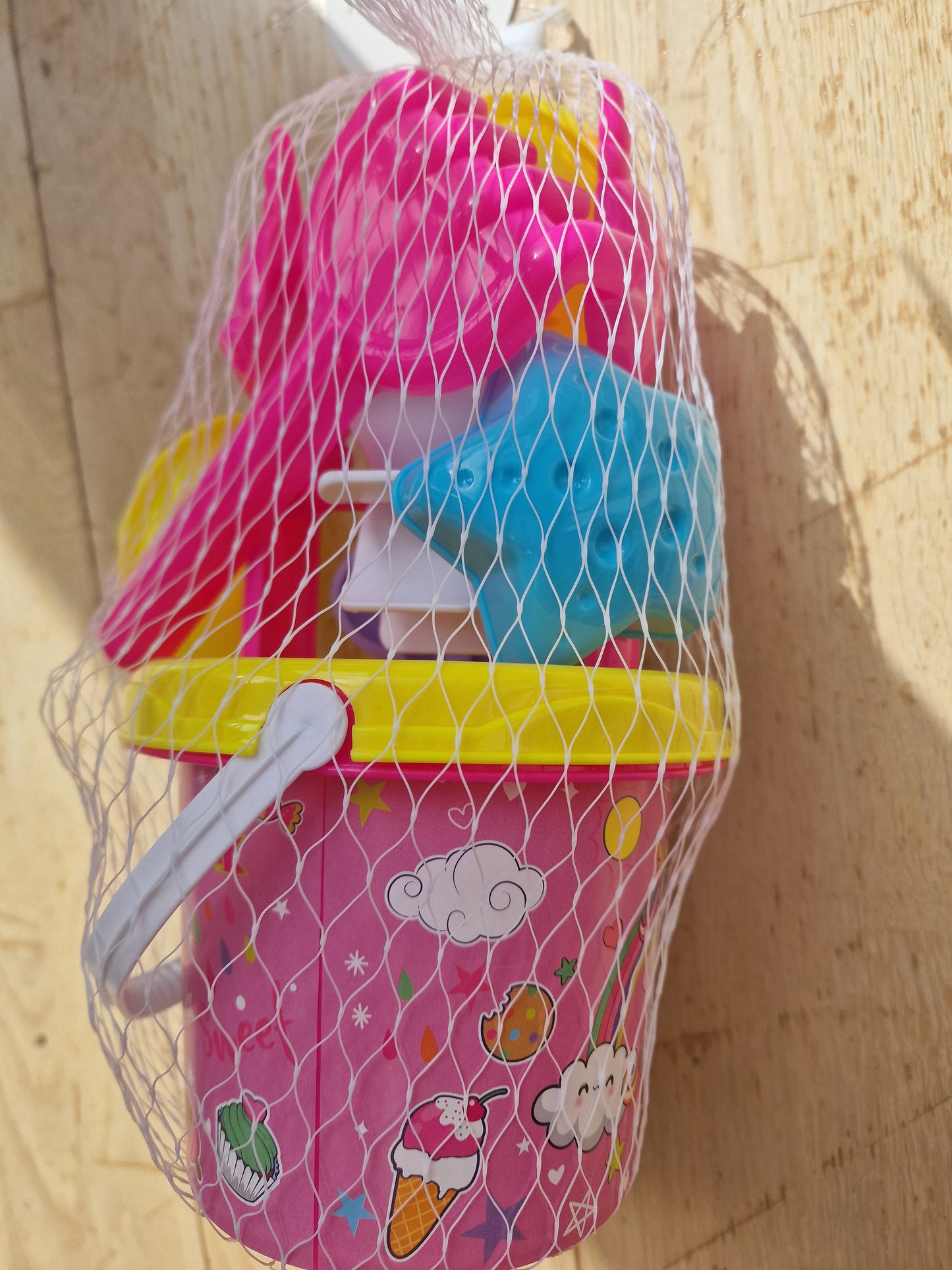 Stay Magical Unicorn Beach Toy Set - 6 Piece Sand Play Bucket Kit