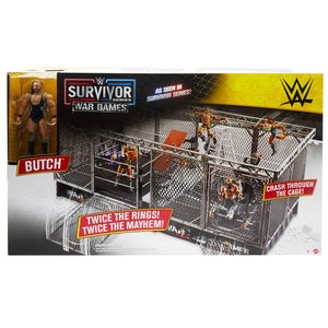 WWE Survivor Series TakeOver War Games Playset with Butch Action Figure