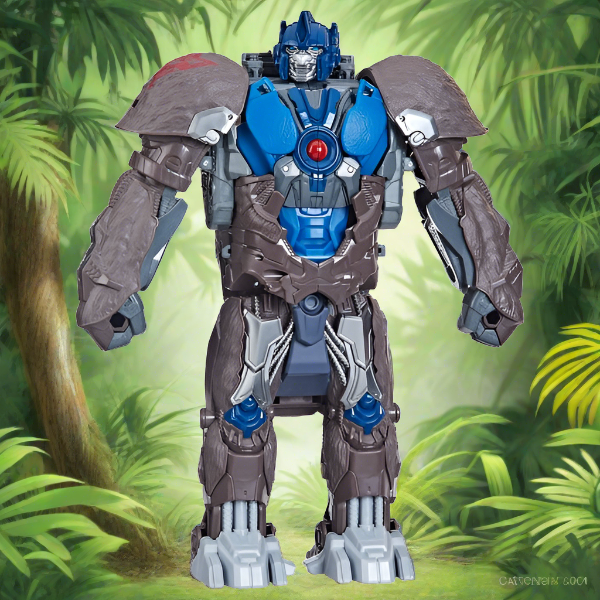 Transformers: Rise of the Beasts Smash Changer 23cm Optimus Primal Action