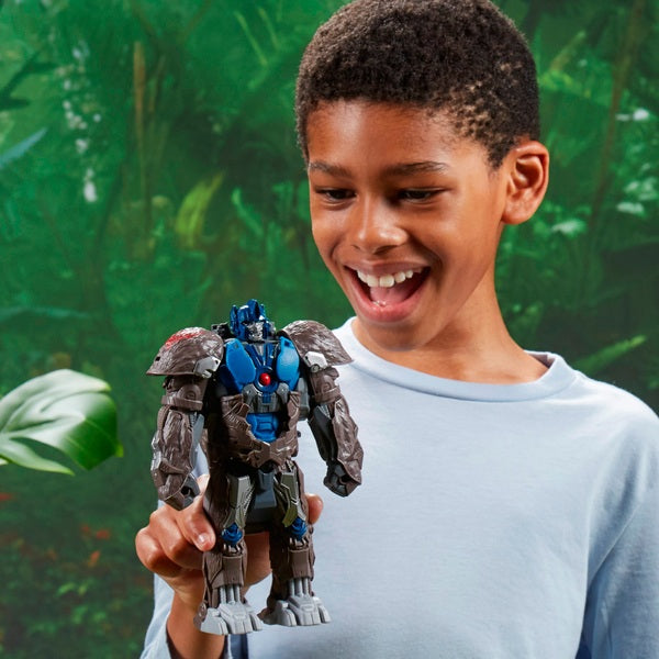 Transformers: Rise of the Beasts Smash Changer 23cm Optimus Primal Action