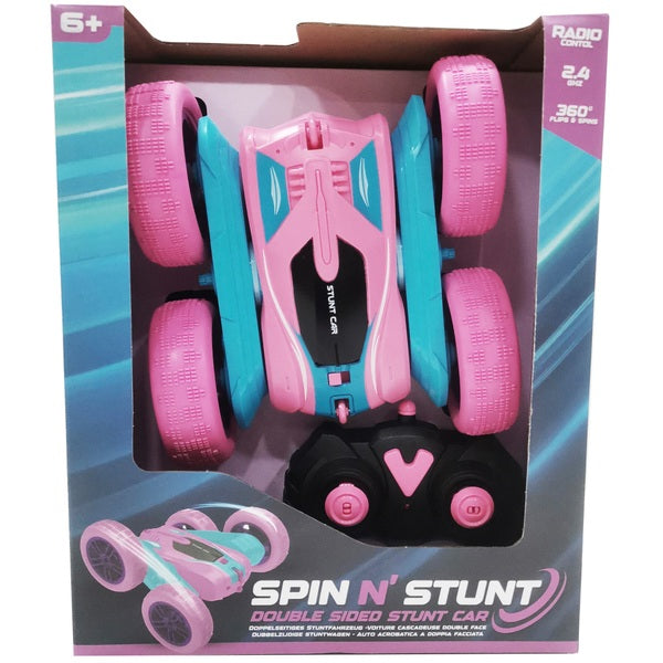 1:24 Spin n' Stunt Radio Control Car in Pink